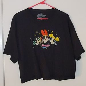 Power Puff Girls Crop Tee